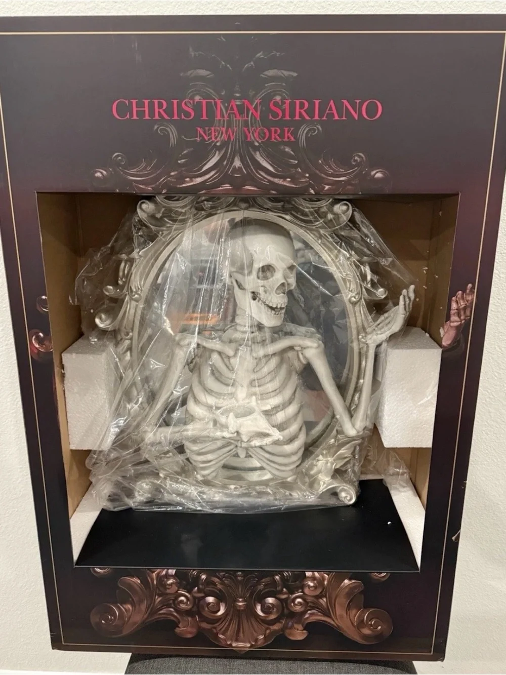 Skeleton Mirror Wall Decor